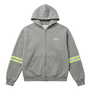 GARMENT 04 — STAY AWARE ZIP HOODIE