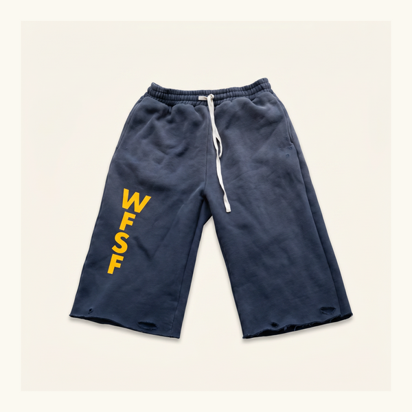 Navy Cutoff Shorts