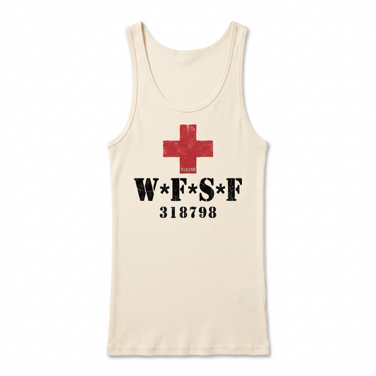 WFSF medic tank in natural, flat product shot